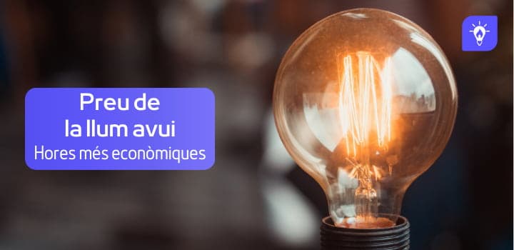 Quin es el preu de la llum avui per hores? Informació actualitzada