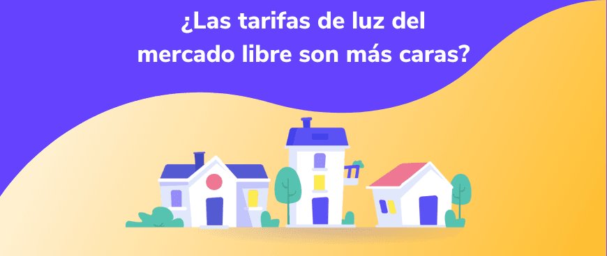 Las tarifas de luz del mercado libre son hasta un 64% más caras