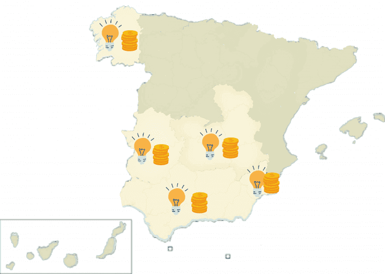 El ranking de las comunidades autónomas con la energía más cara