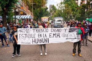 La explotación de litio desata protestas en las calles bolivianas